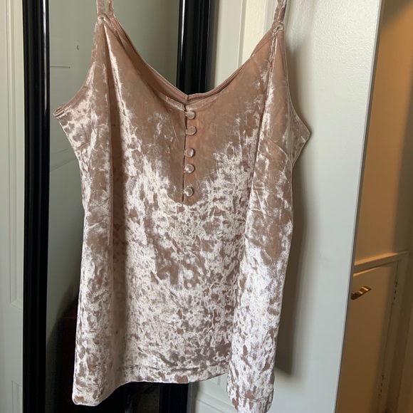 Pink Velvet Blouse - Picture 1 of 4